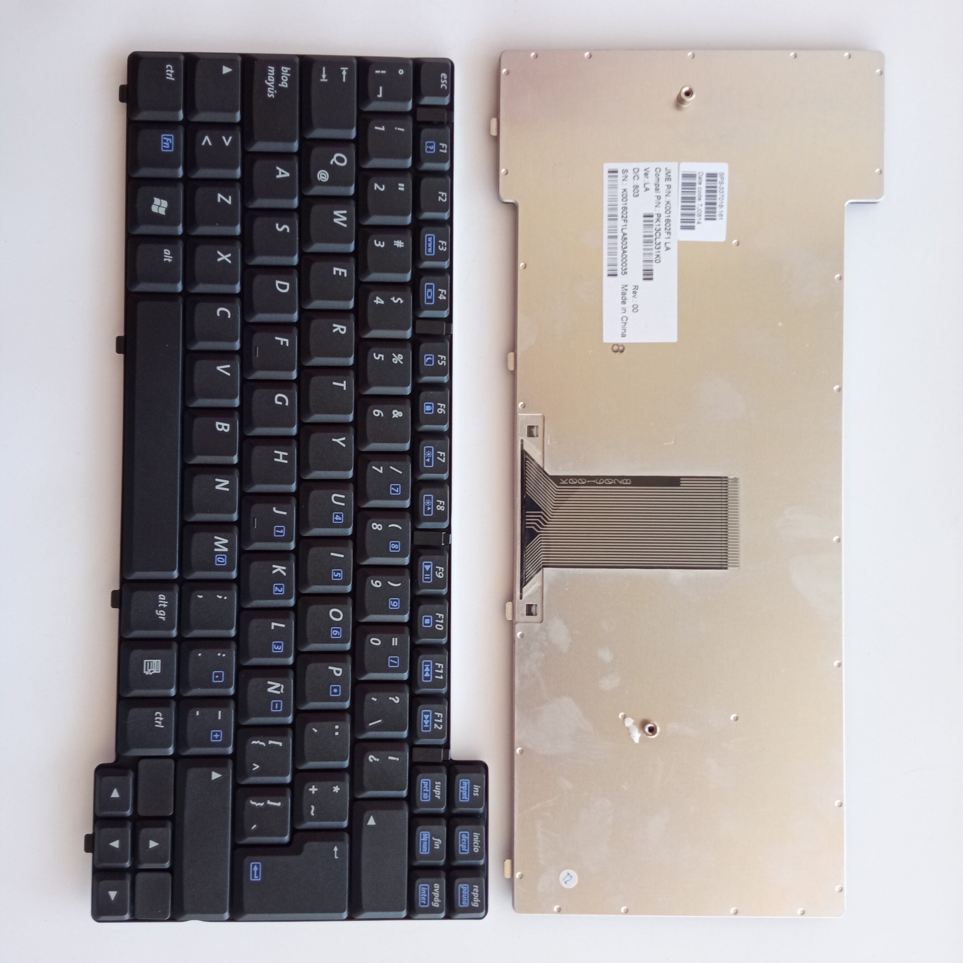 Picture of New Replacement Laptop Keyboard For HP NX7010 BLACK LA Layout